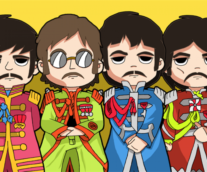 Beatles - Sgt. Pepper's Lonely Hearts Club Band (cartoon!)