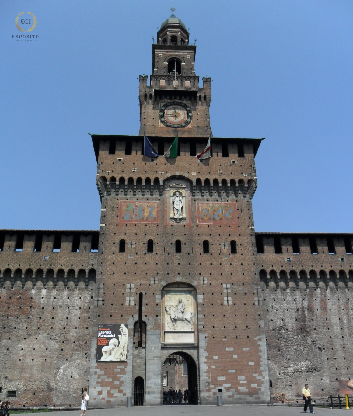 Castello Sforzesco (Milão - Itália)