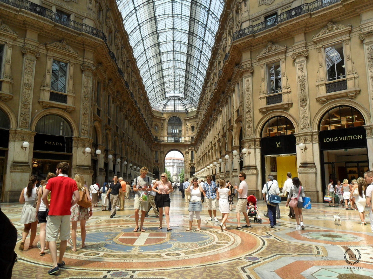 Galleria Vittorio Emanuele (Milão - Itália)