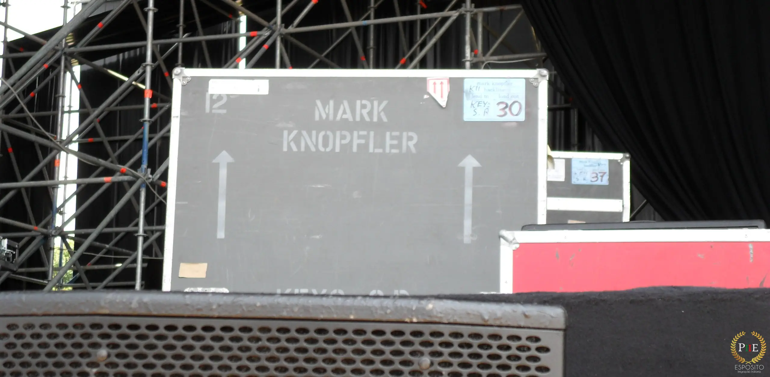 Case Mark Knopfler - Get Lucky Tour (Milão - Itália)