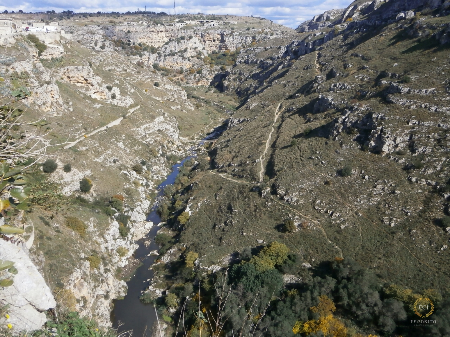 Matera - Vale do Rio Gravina (Italia)