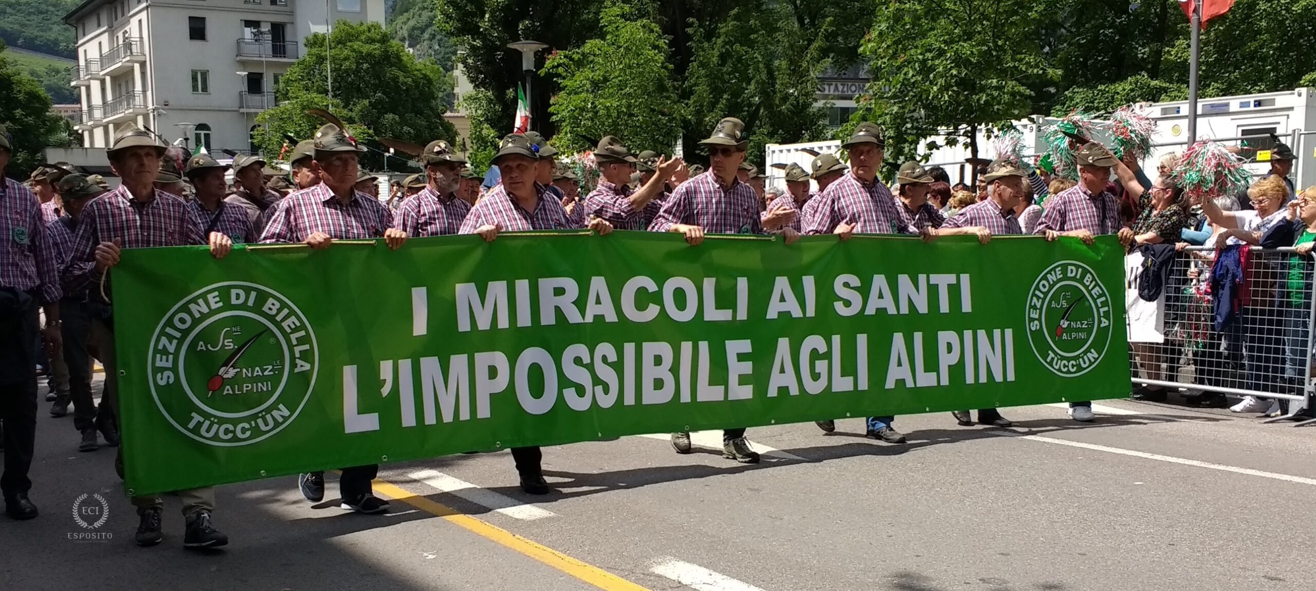 Festa Anual dos Alpinos - desfile (Trento 2018)