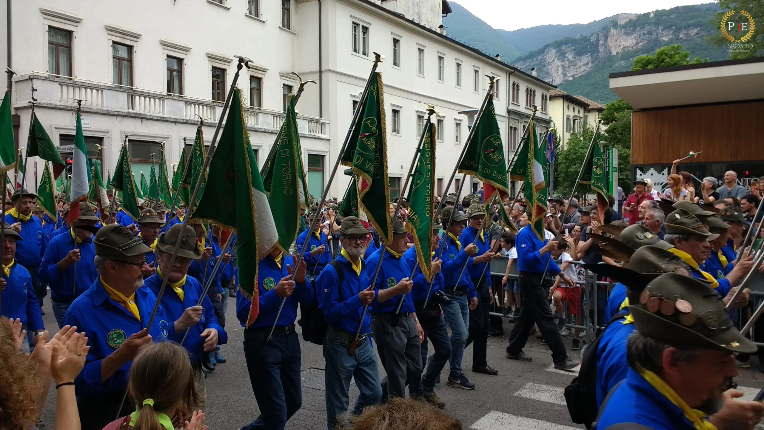 Festa Anual dos Alpinos - Desfile Torino (Trento 2018)