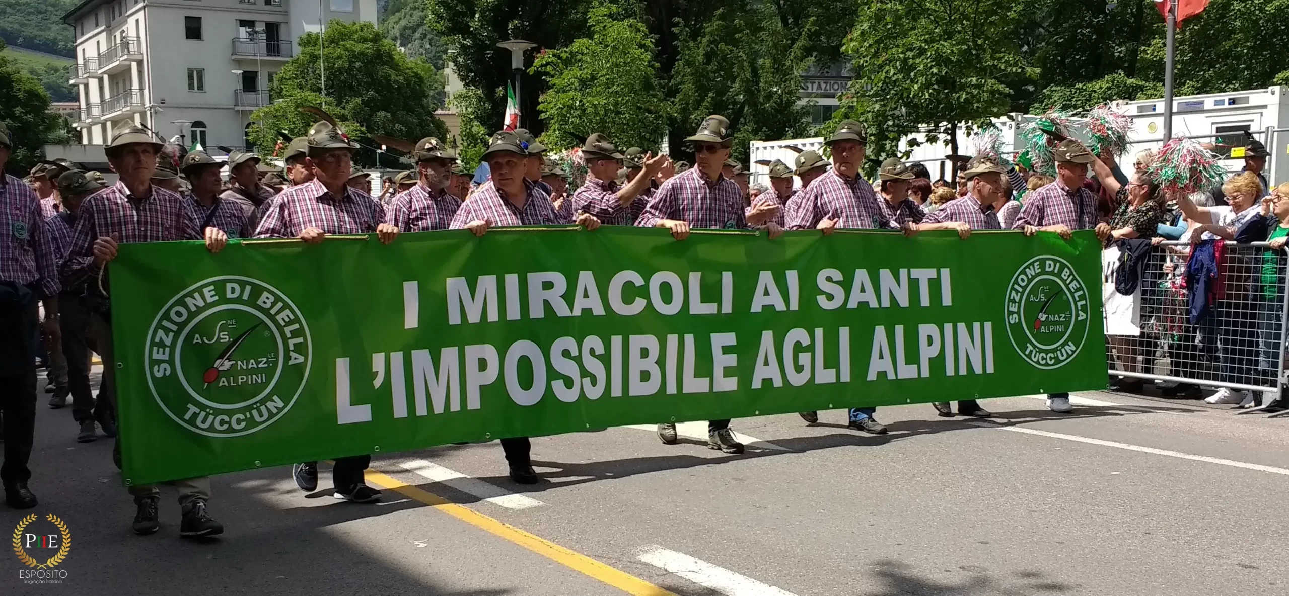 Festa Anual dos Alpinos - desfile (Trento 2018)