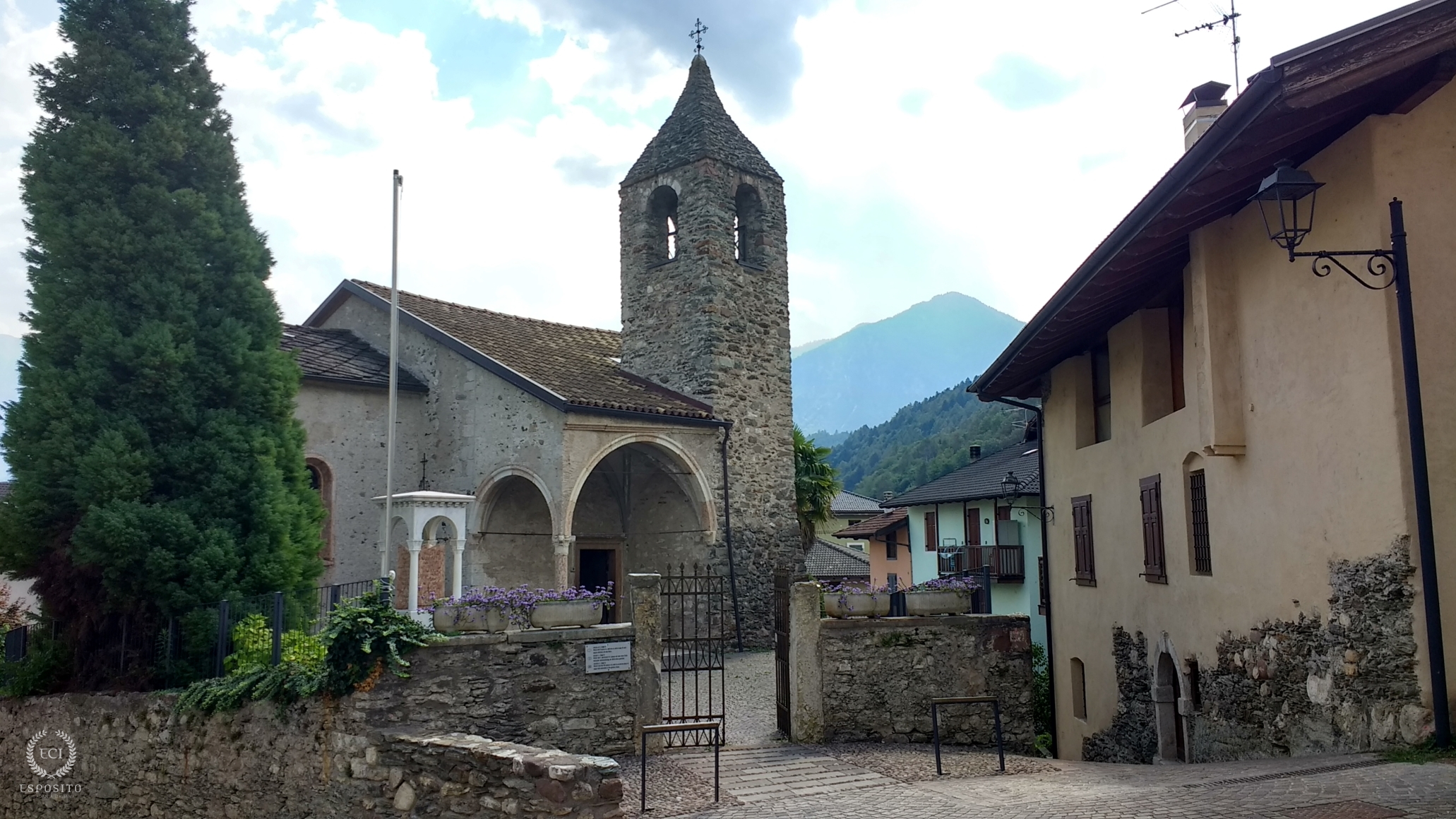 Calceranica al Lago - Igreja San Ermete (Trento - Itália)