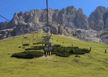 Trilha nas Dolomitas Trentinas