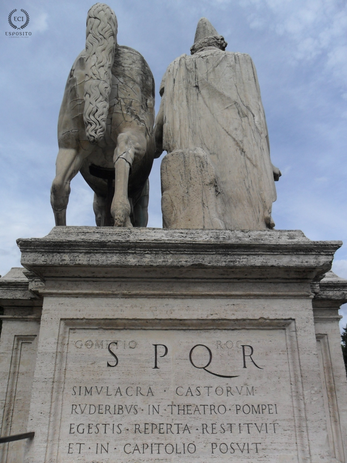 Cidadania Italiana - SPQR - Capitólio (Roma - Itália)