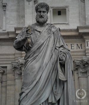 Basílica de São Pedro - Estátua de São Pedro (Vaticano - Itália)