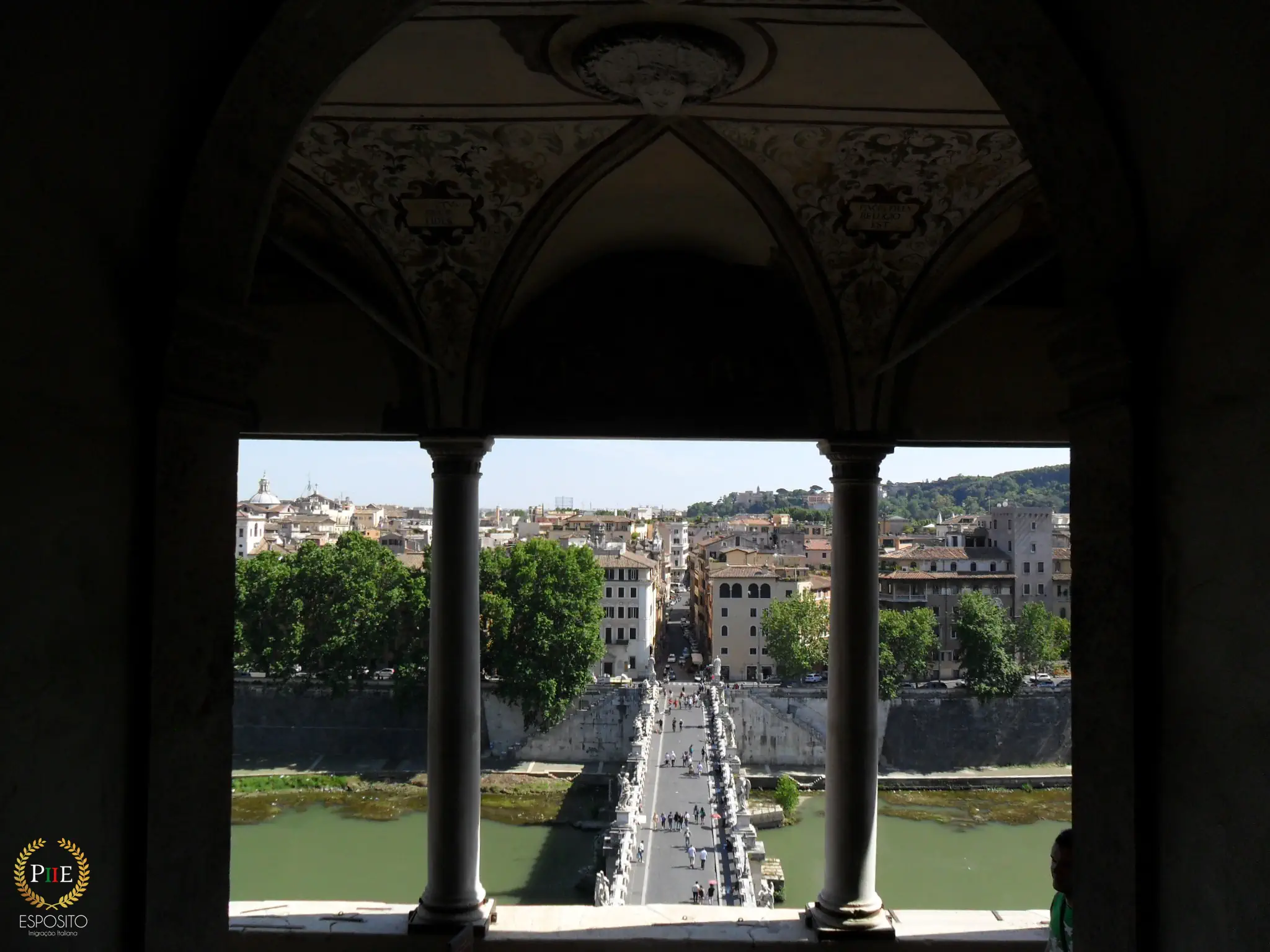 Castelo Sant Angelo - Residência Papal (Roma - Itália)