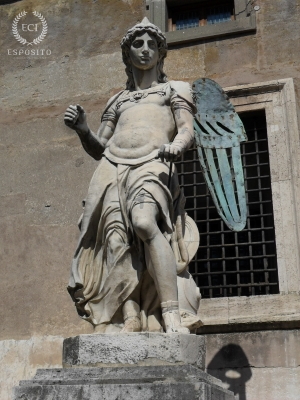 Castelo Sant Angelo - Arcanjo Miguel de Rafael de Montelupo (Roma - Itália)