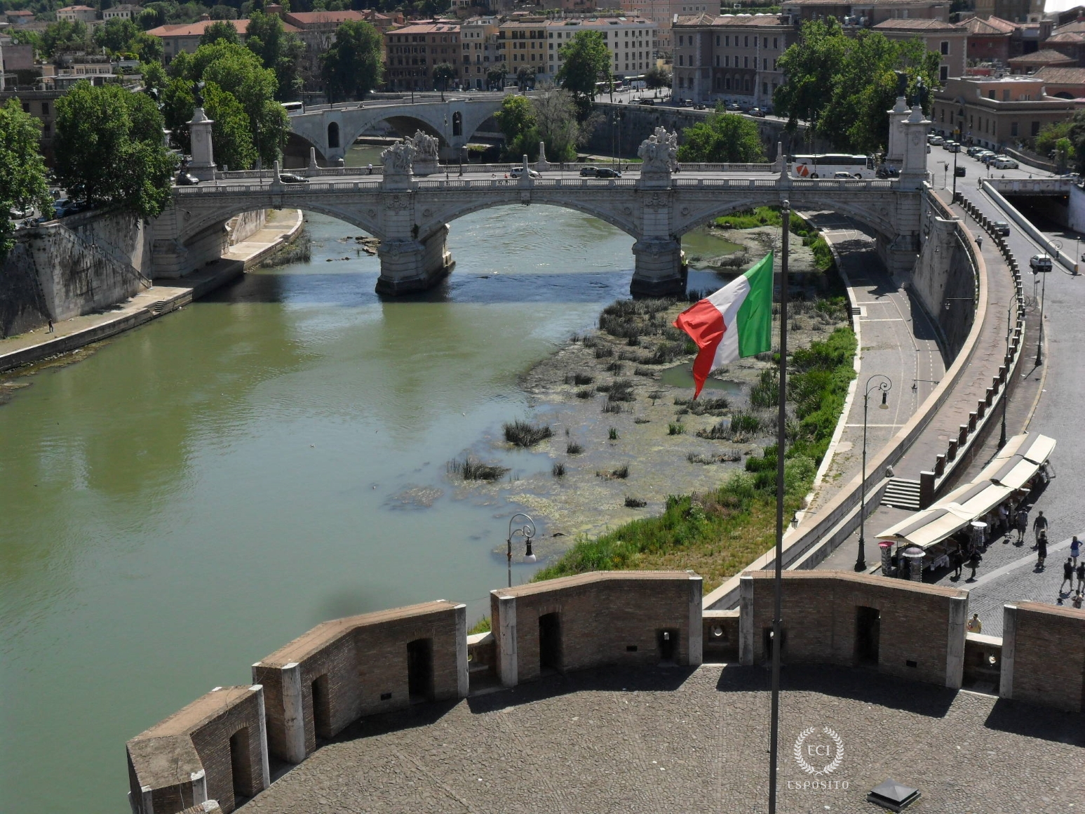 Castelo Sant Angelo - Baluarte (Roma - Itália)