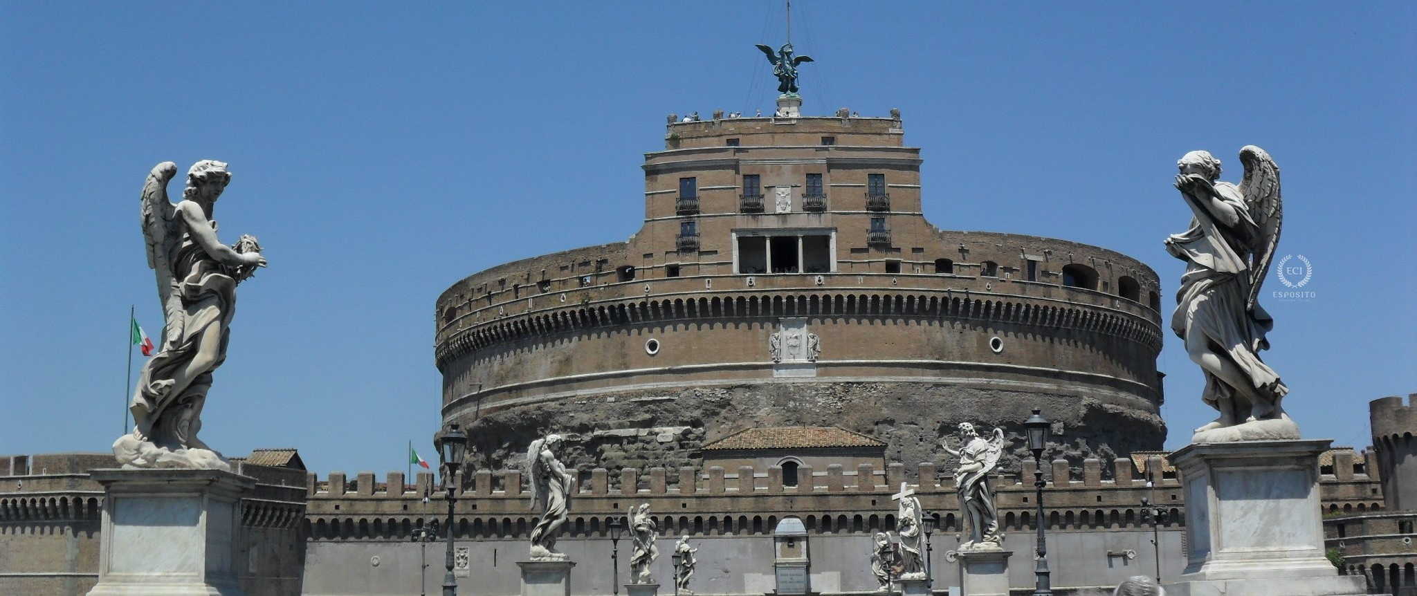 Castelo Sant Angelo - Ponte Elio (Roma - Itália)