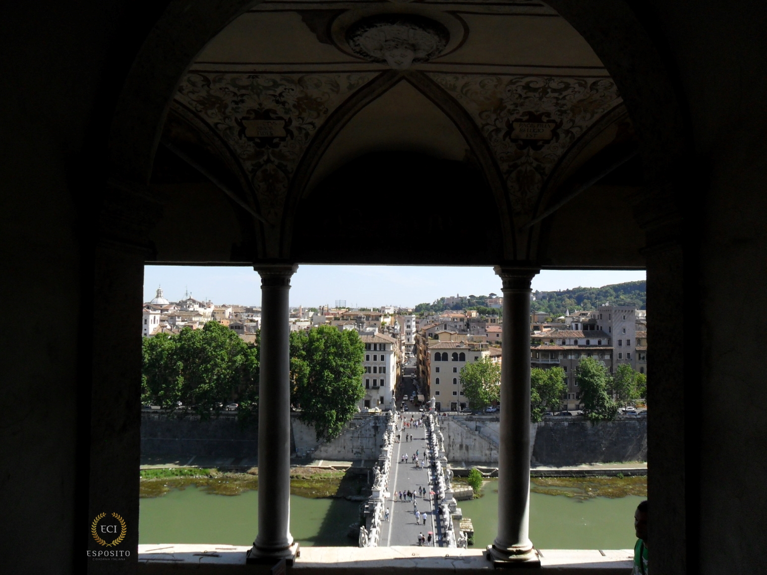 Castelo Sant Angelo - Residência Papal (Roma - Itália)