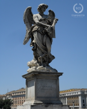 Ponte Castelo Sant Angelo - Anjos (Roma - Itália)