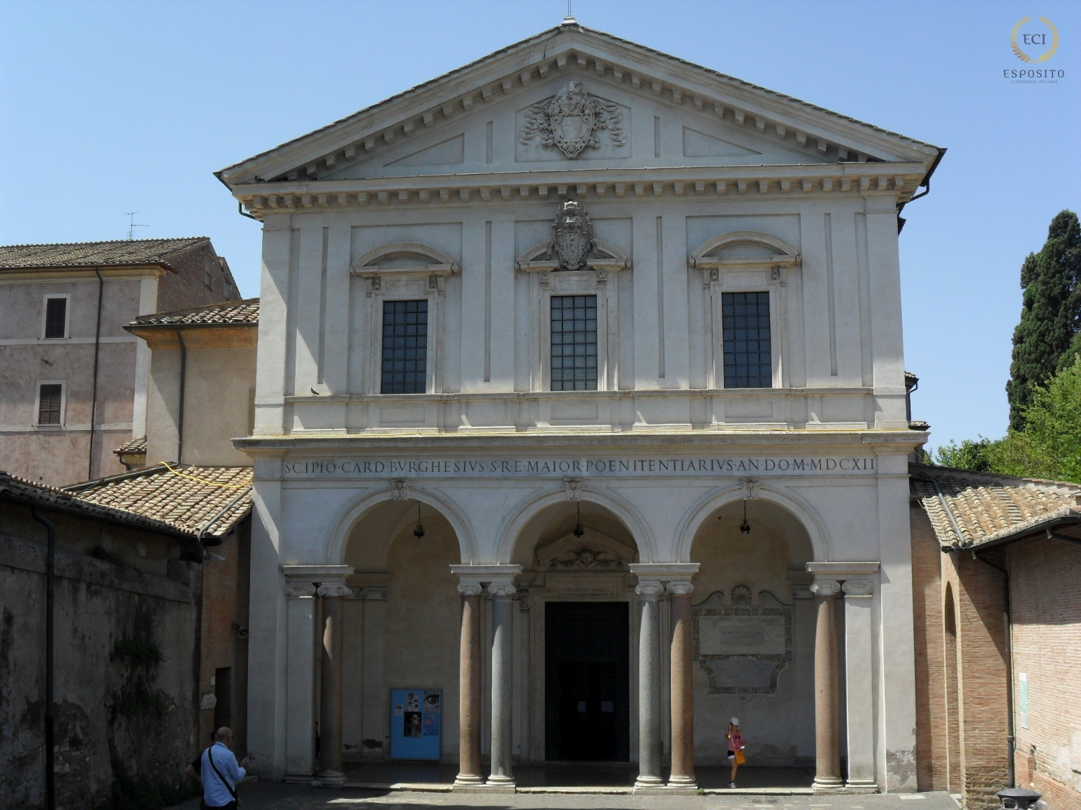 Via Appia - Basílica de São Sebastião (Roma - Itália)