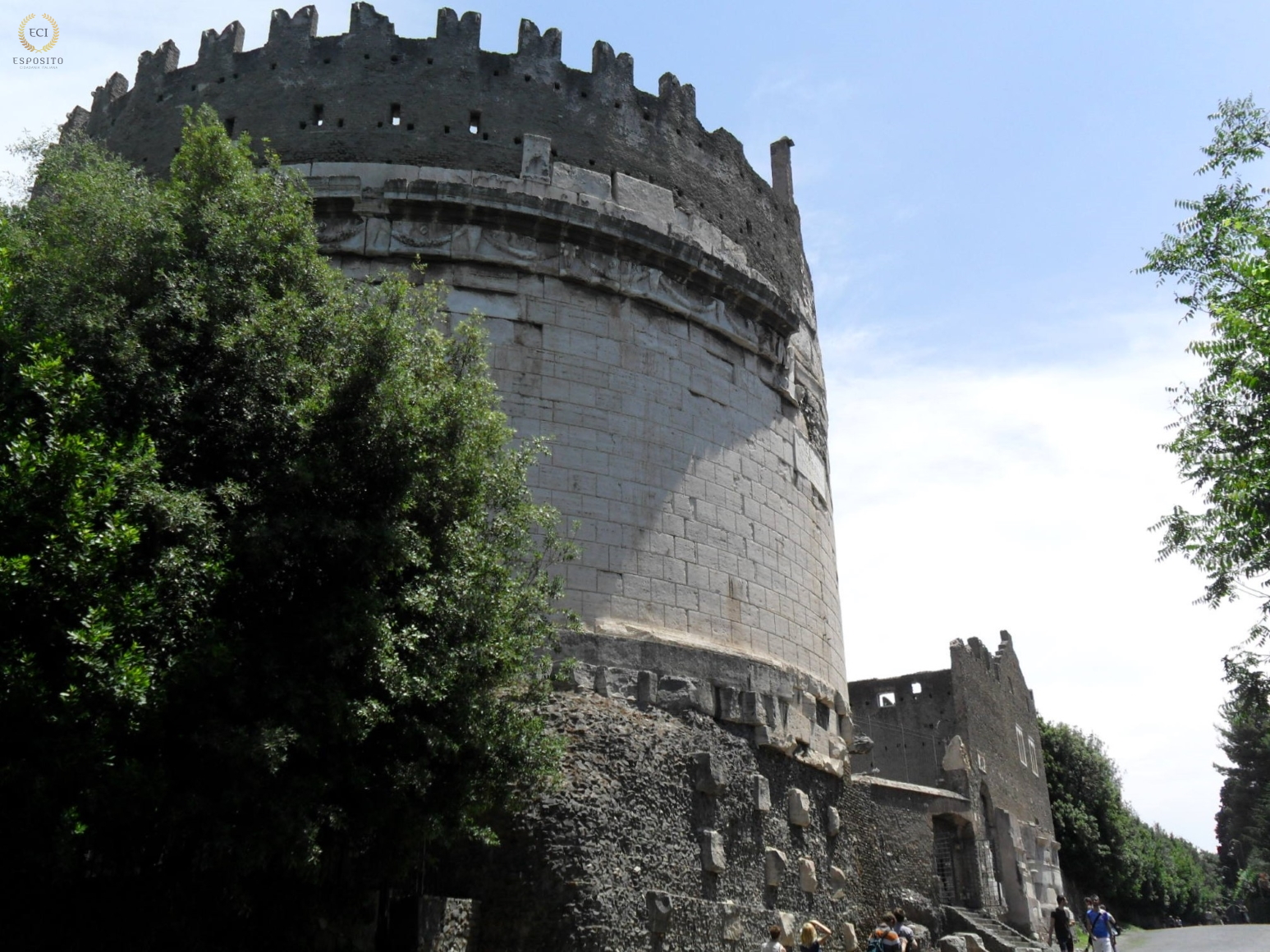 Via Appia - Tumba de Cecilia Metella (Roma - Itália)