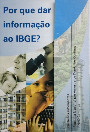 Por que dar informação ao IBGE