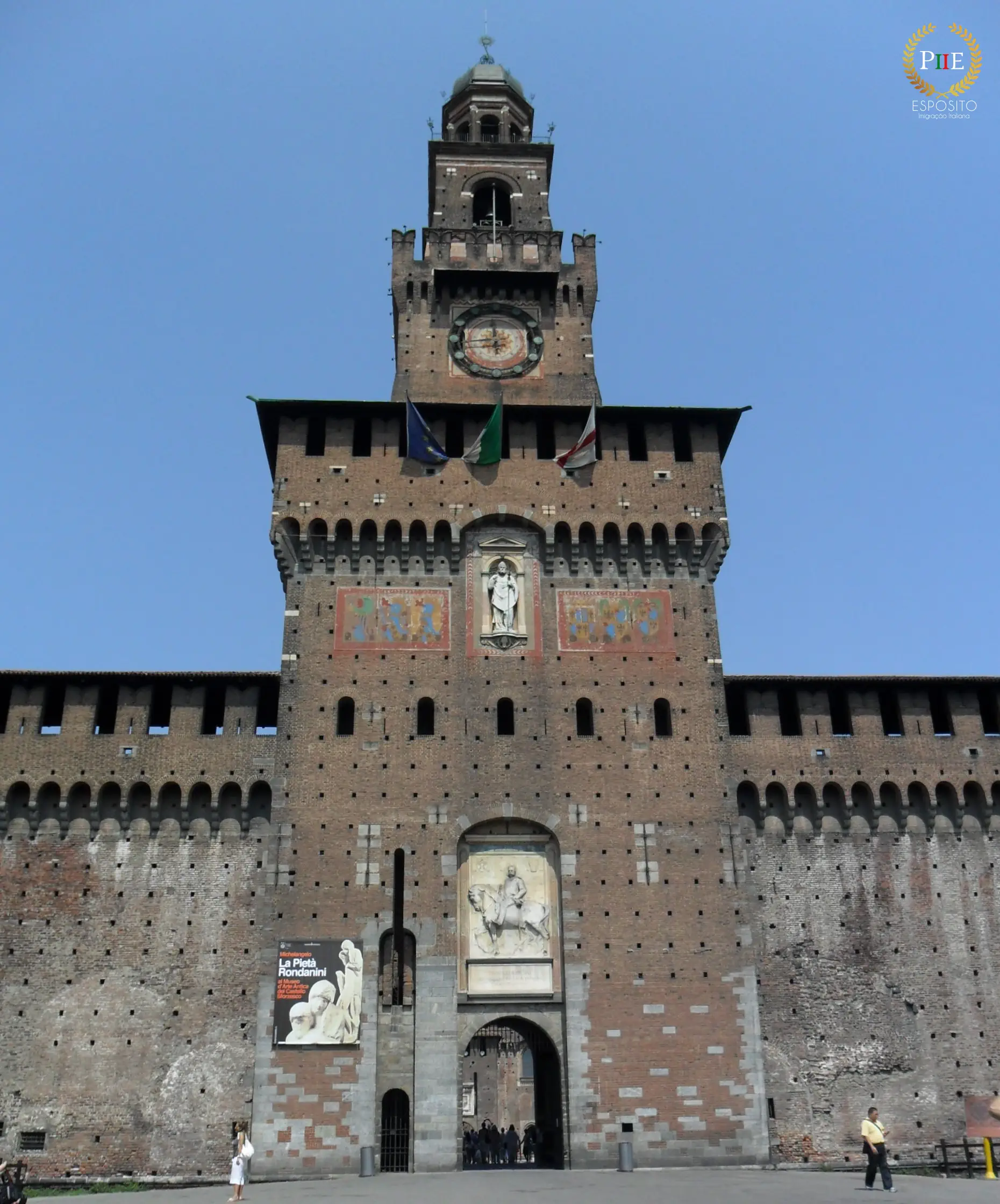 Castello Sforzesco (Milão - Itália)