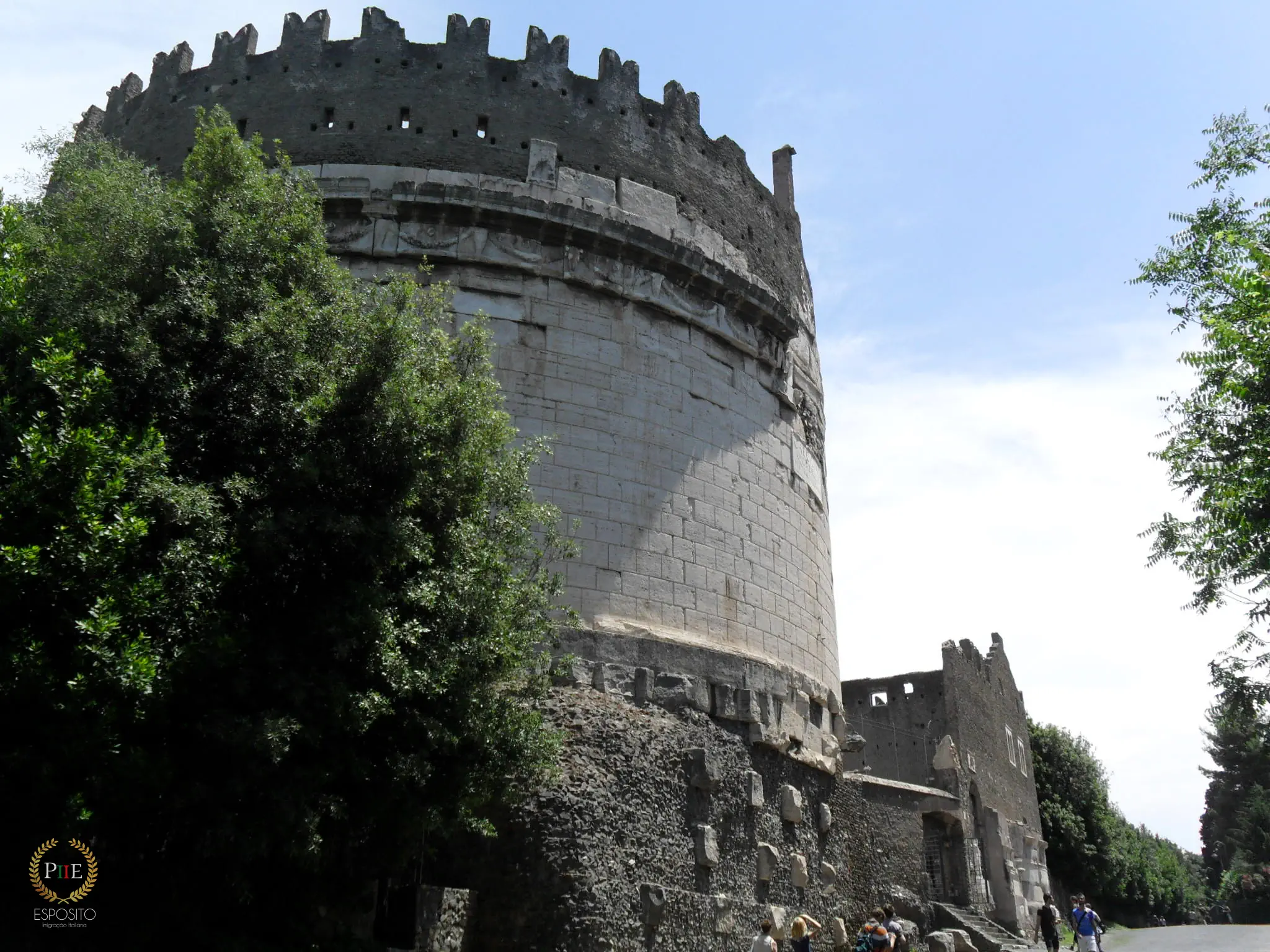 Via Appia - Tumba de Cecilia Metella (Roma - Itália)