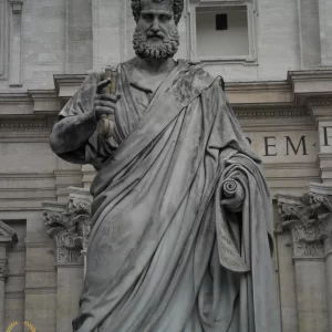 Basílica de São Pedro - Estátua de São Pedro (Vaticano - Itália)