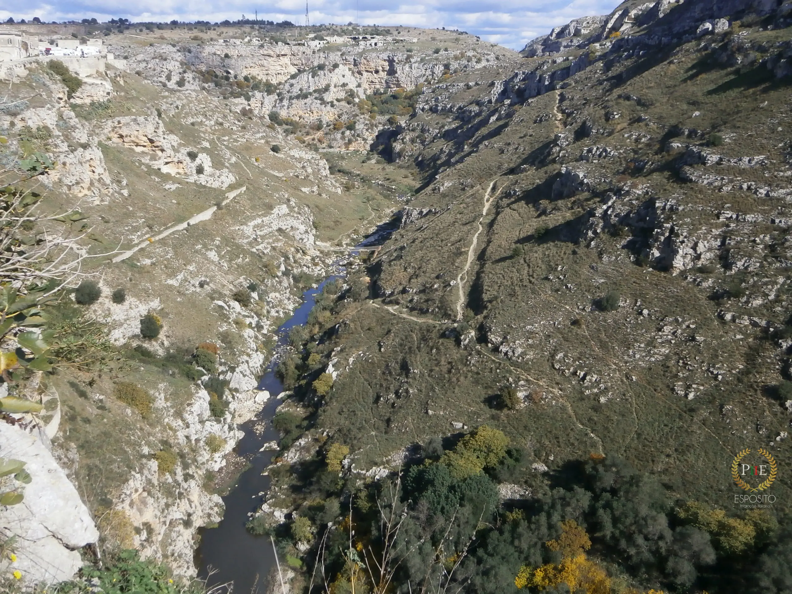 Matera - Vale do Rio Gravina (Italia)